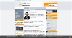 Desktop Screenshot of cdu-buchholz-ww.de